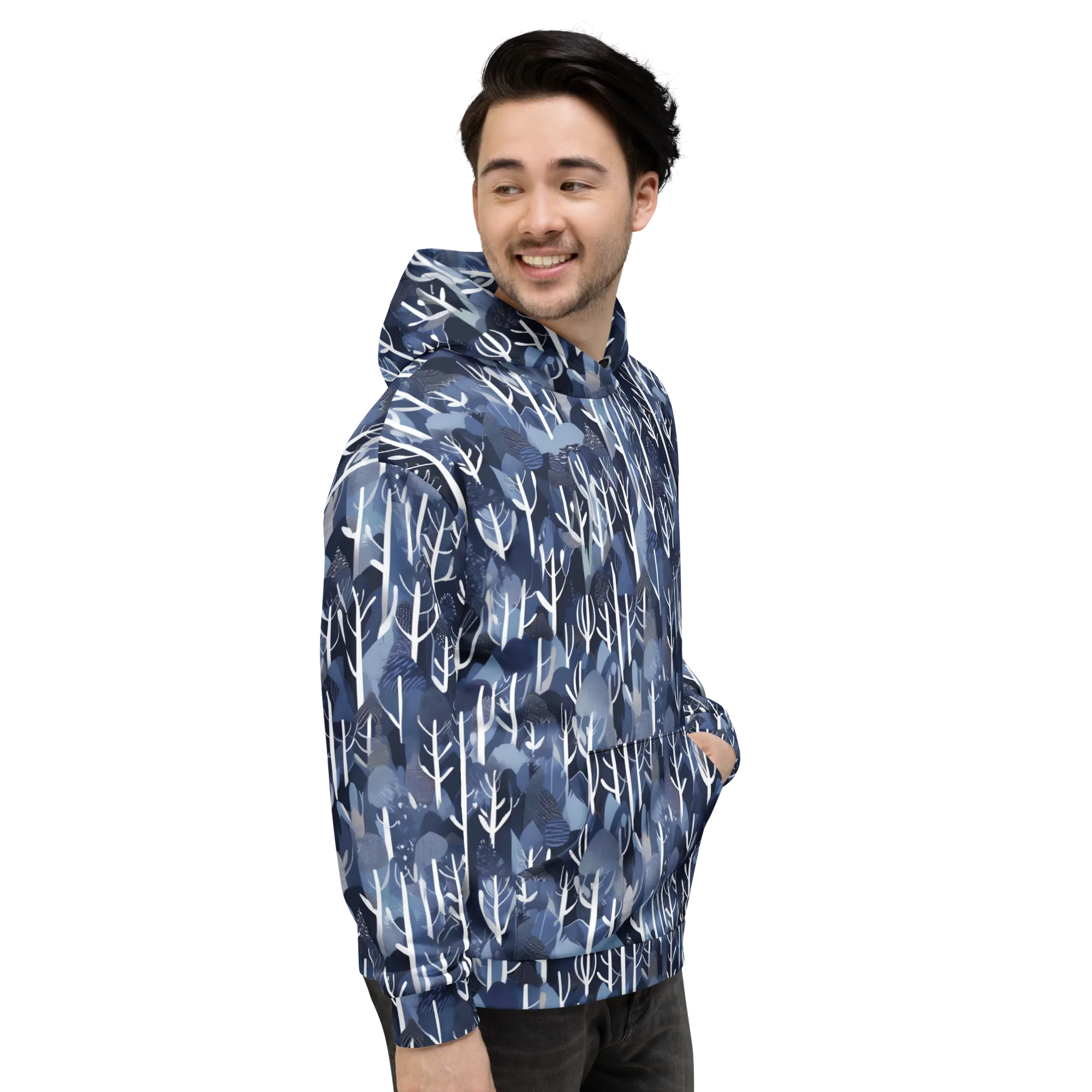 Midnight Grove on Hoodie — Right