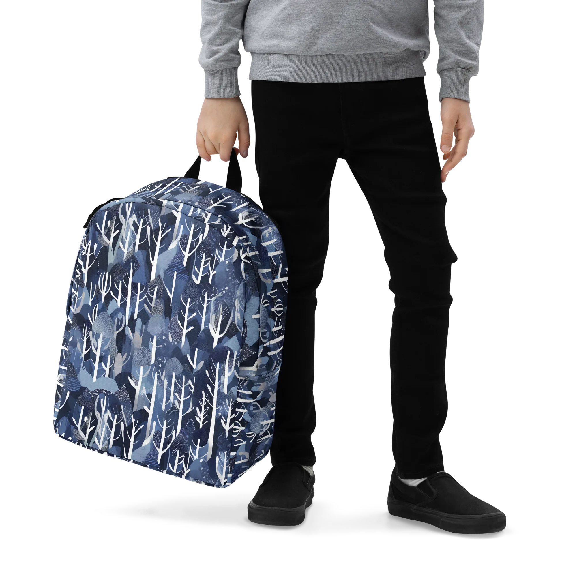 Midnight Grove on Minimalist Backpack — Zoomed-in