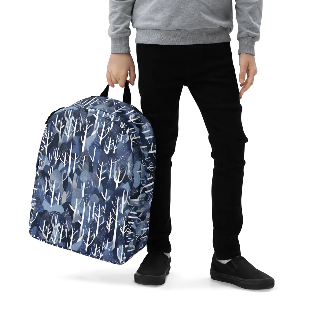 Midnight Grove on Minimalist Backpack — Zoomed-in