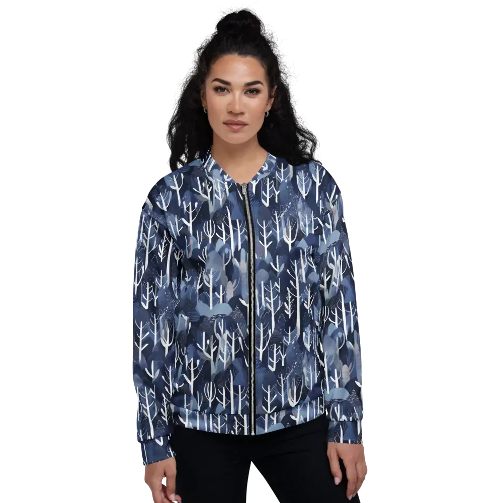 Midnight Grove on Bomber Jacket — Front