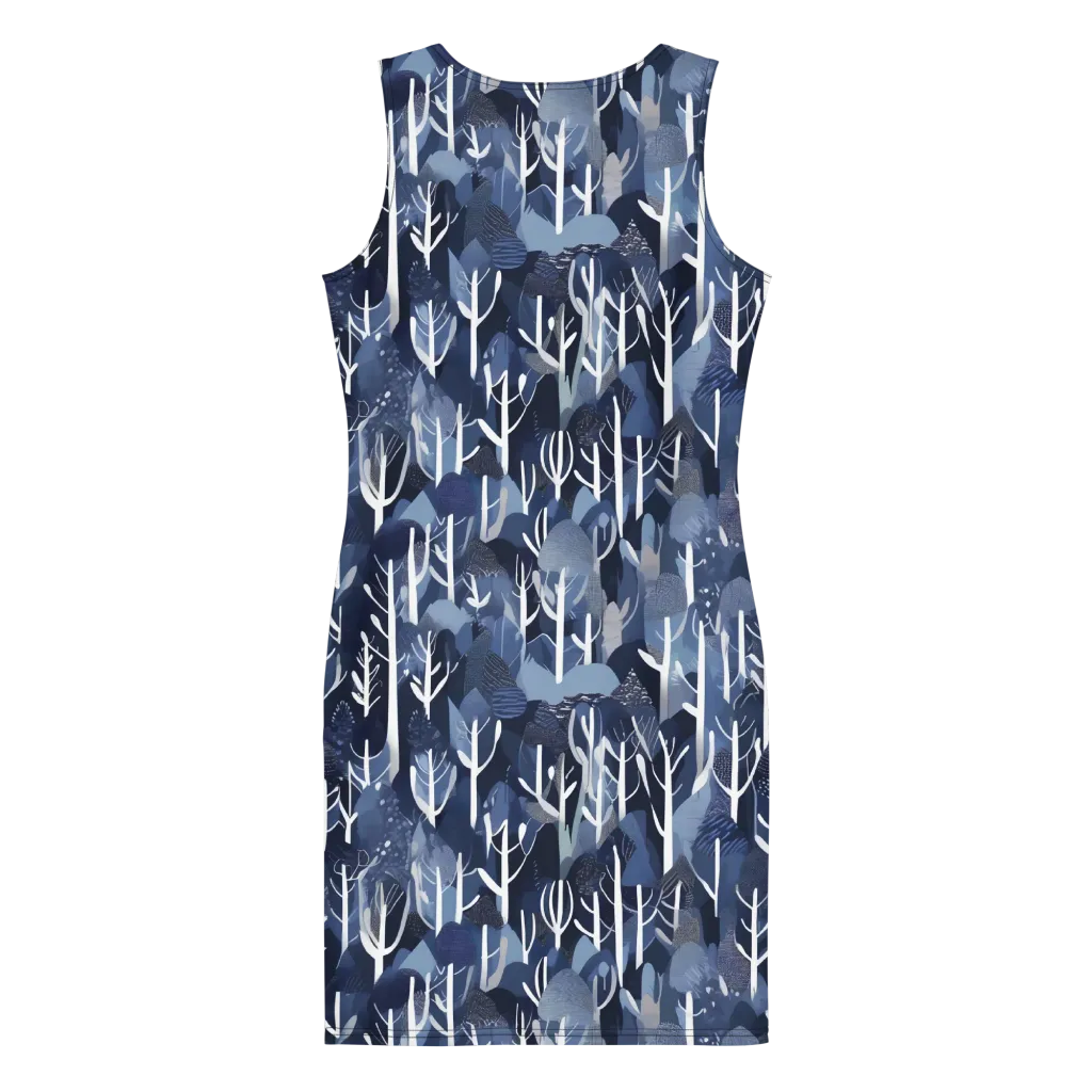 Midnight Grove on Bodycon Dress — Back