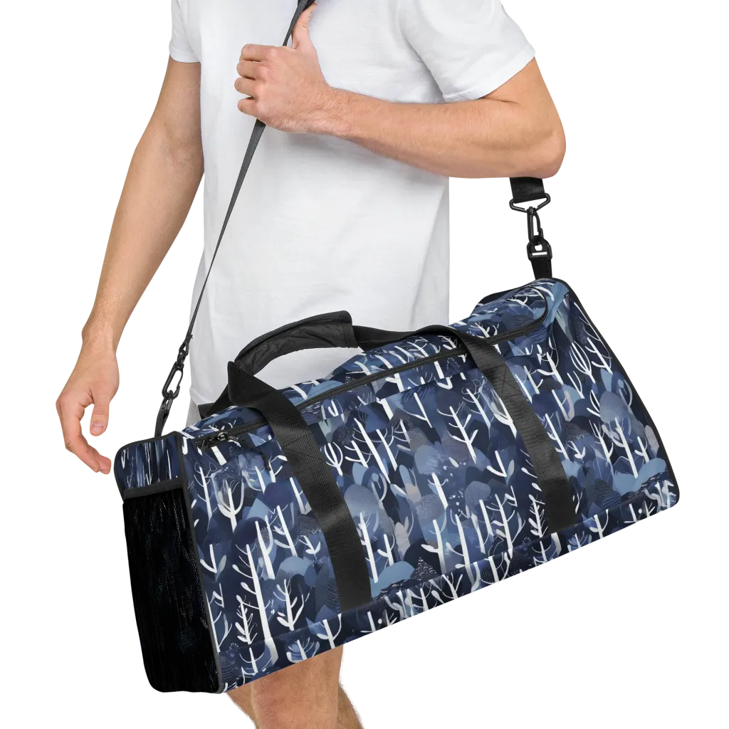 Midnight Grove on Duffle Bag — Right Front