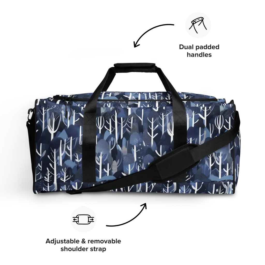 Midnight Grove on Duffle Bag — Front