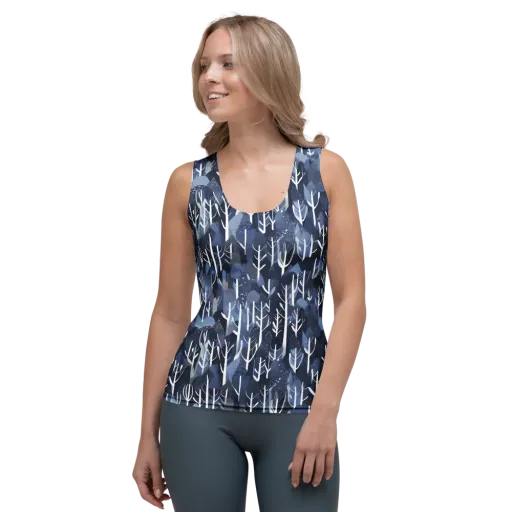 Midnight Grove on a Women's Tank Top