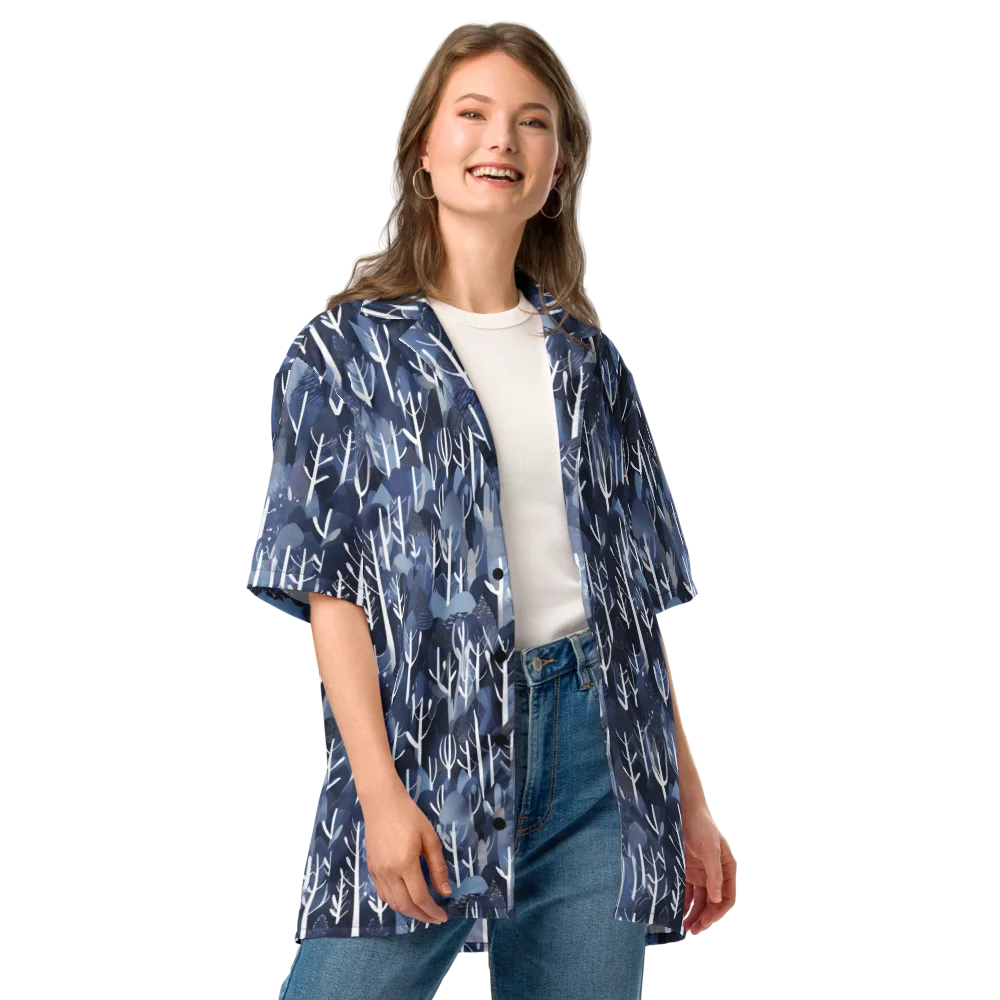 Midnight Grove on Button Shirt — Front