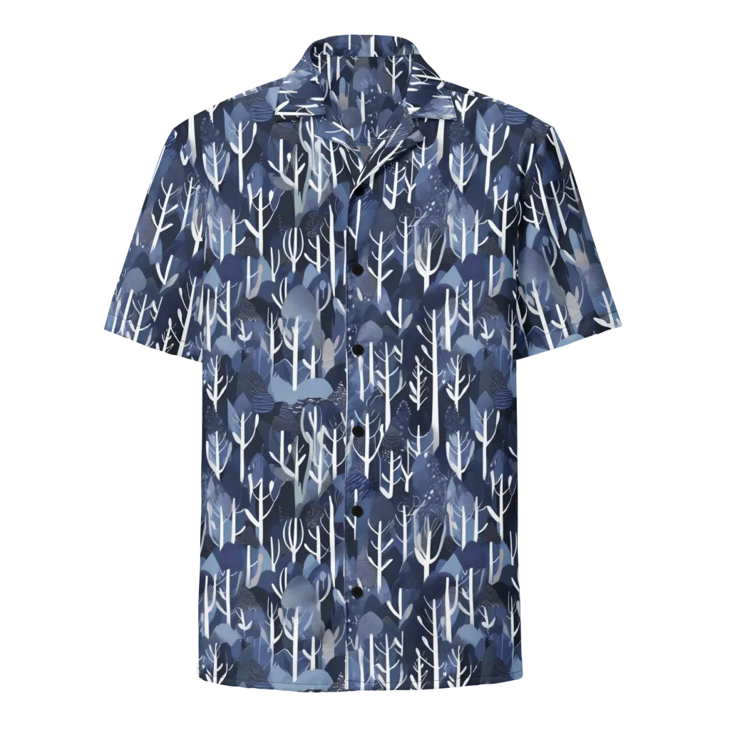 Midnight Grove on Button Shirt — Front