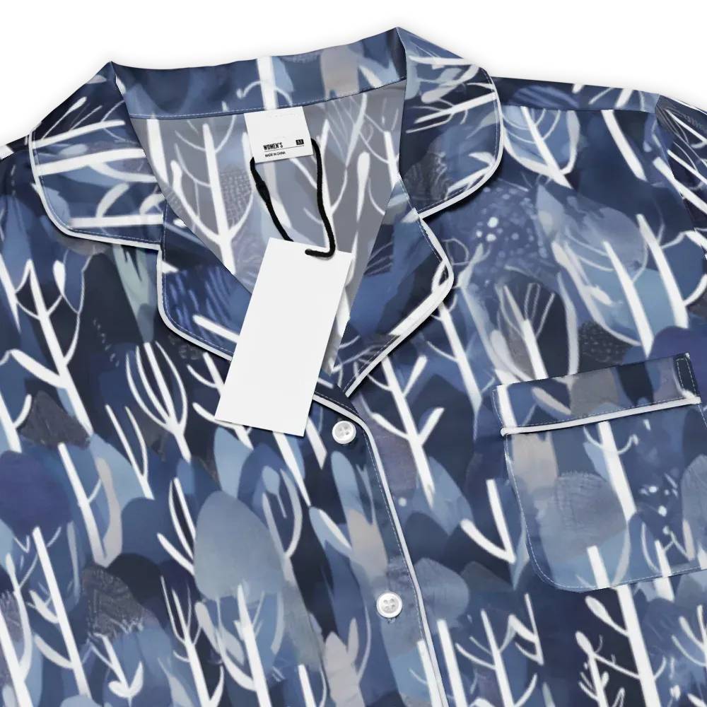 Midnight Grove on Women's Short Sleeve Pajama Top — Product details
