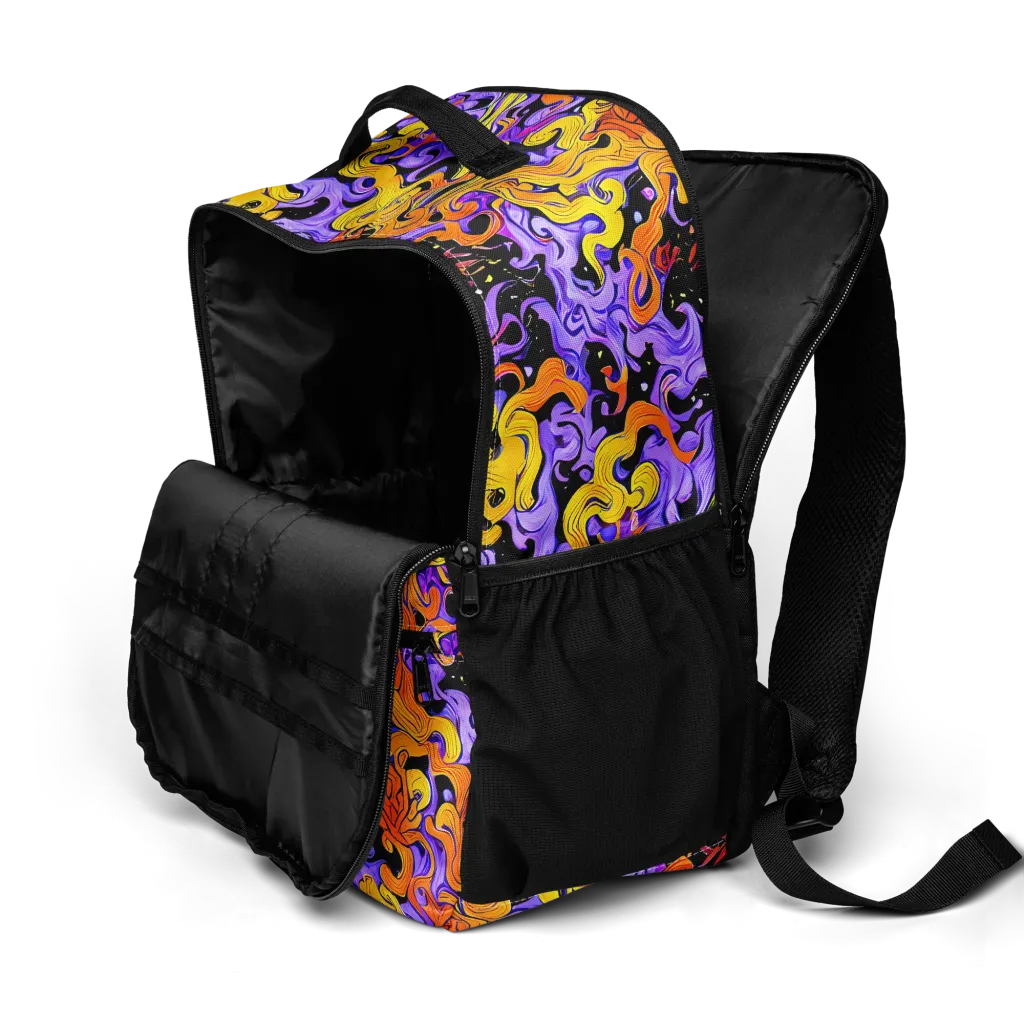 Bosschaert Swirl on Utility Backpack — Product details 2