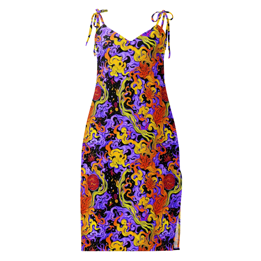Bosschaert Swirl on Slip Dress — Front
