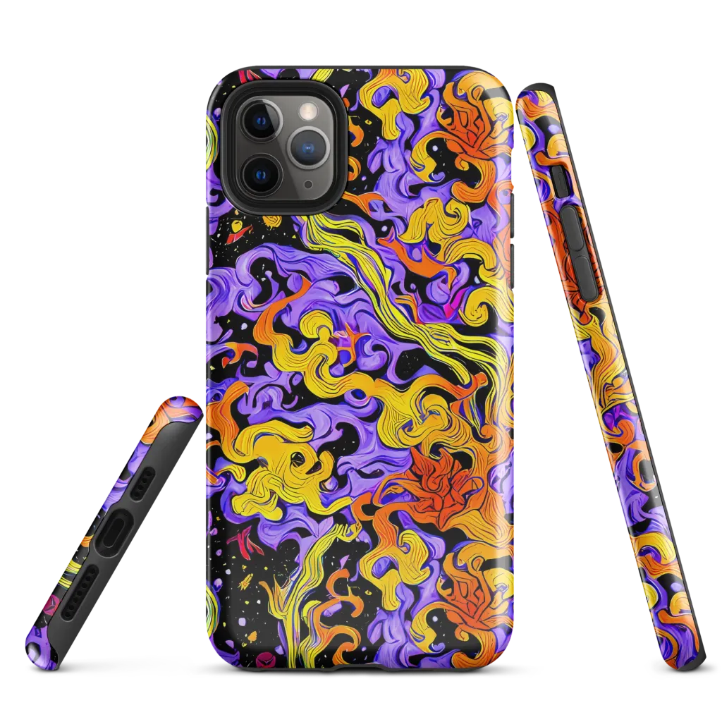 Bosschaert Swirl on Tough Case for iPhone® — Front