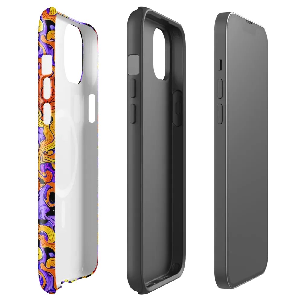 Bosschaert Swirl on MagSafe Tough Case for iPhone® — Front