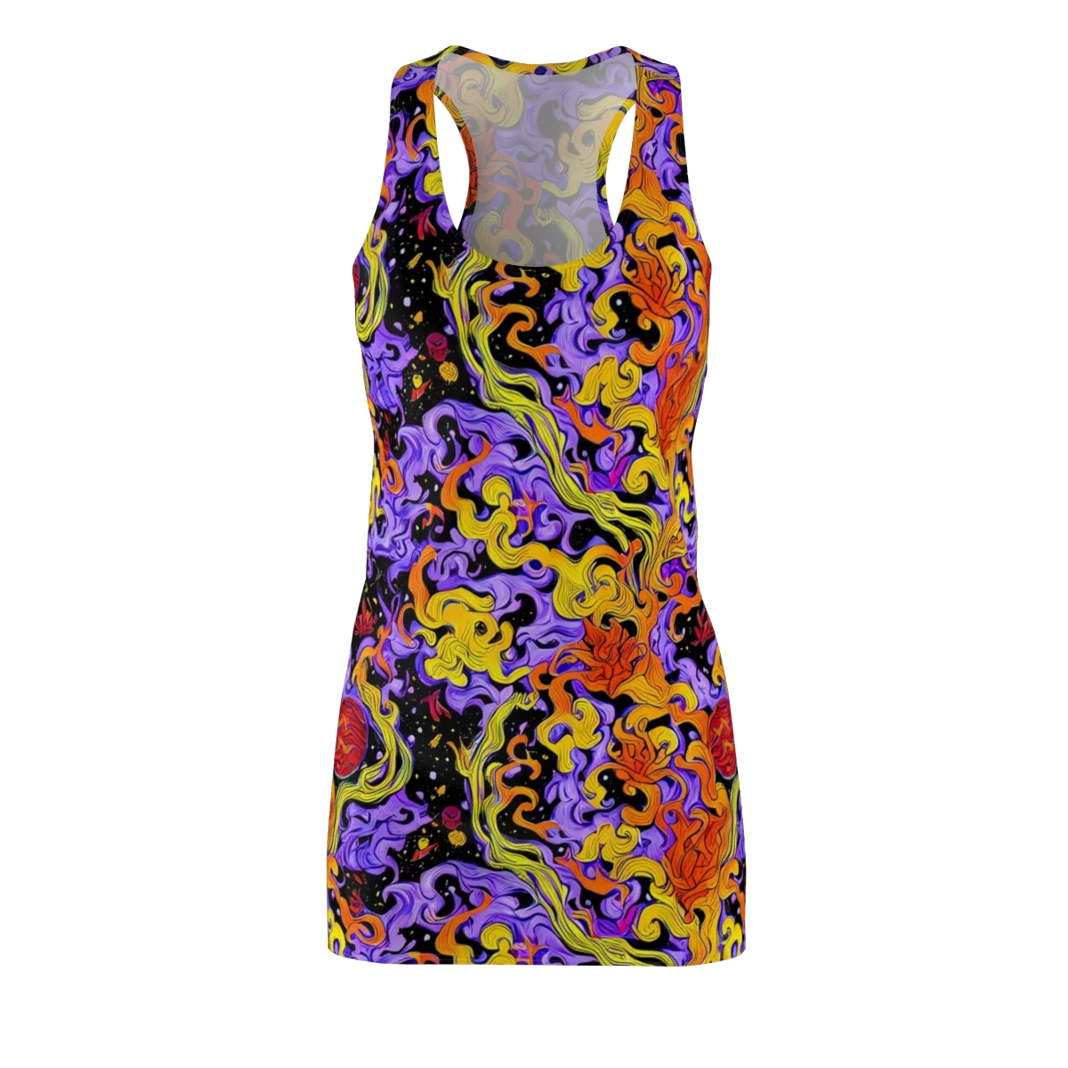 Bosschaert Swirl on Racerback Dress — Front