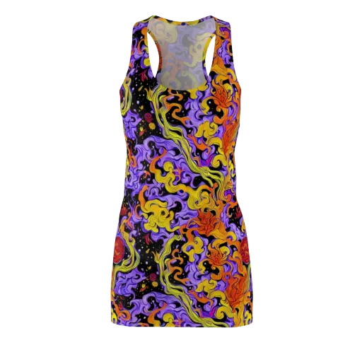 Bosschaert Swirl on a Racerback Dress