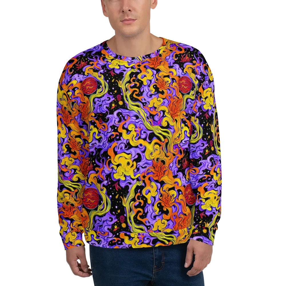 Bosschaert Swirl on Sweatshirt — Front