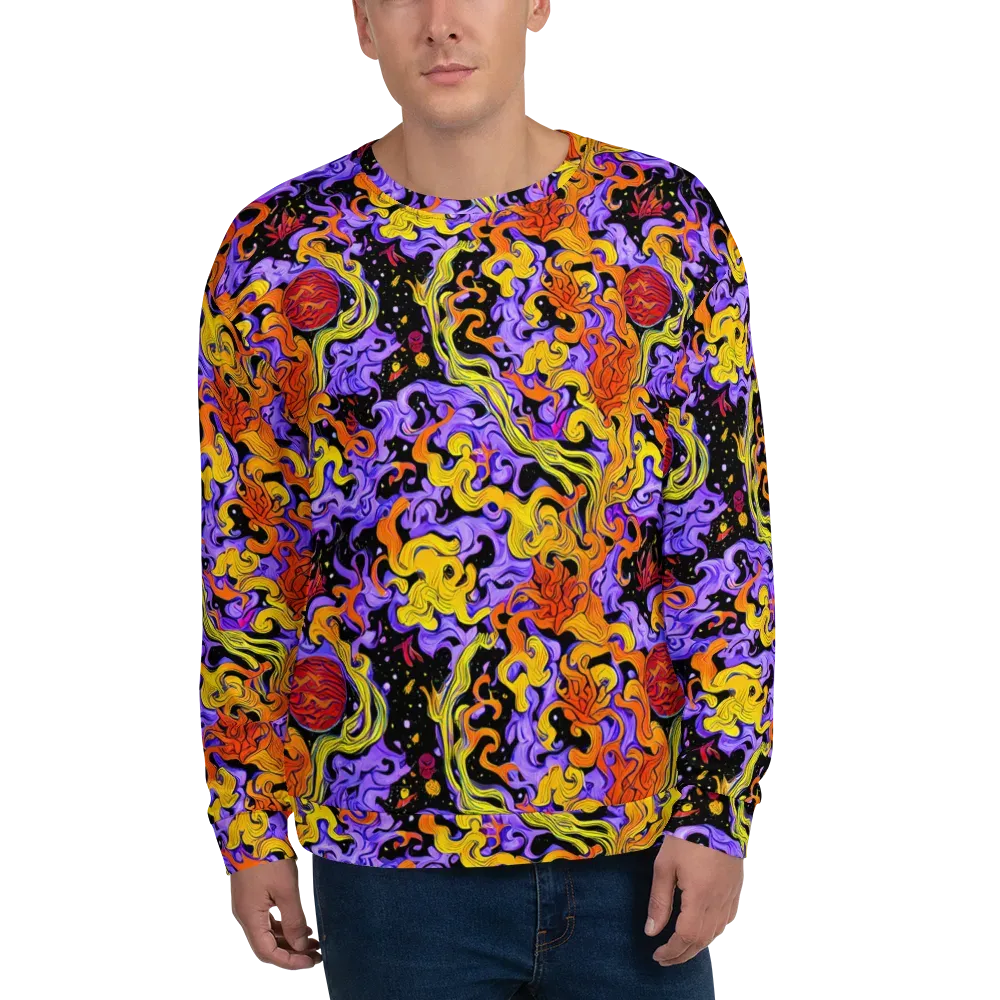 Bosschaert Swirl on Sweatshirt — Front