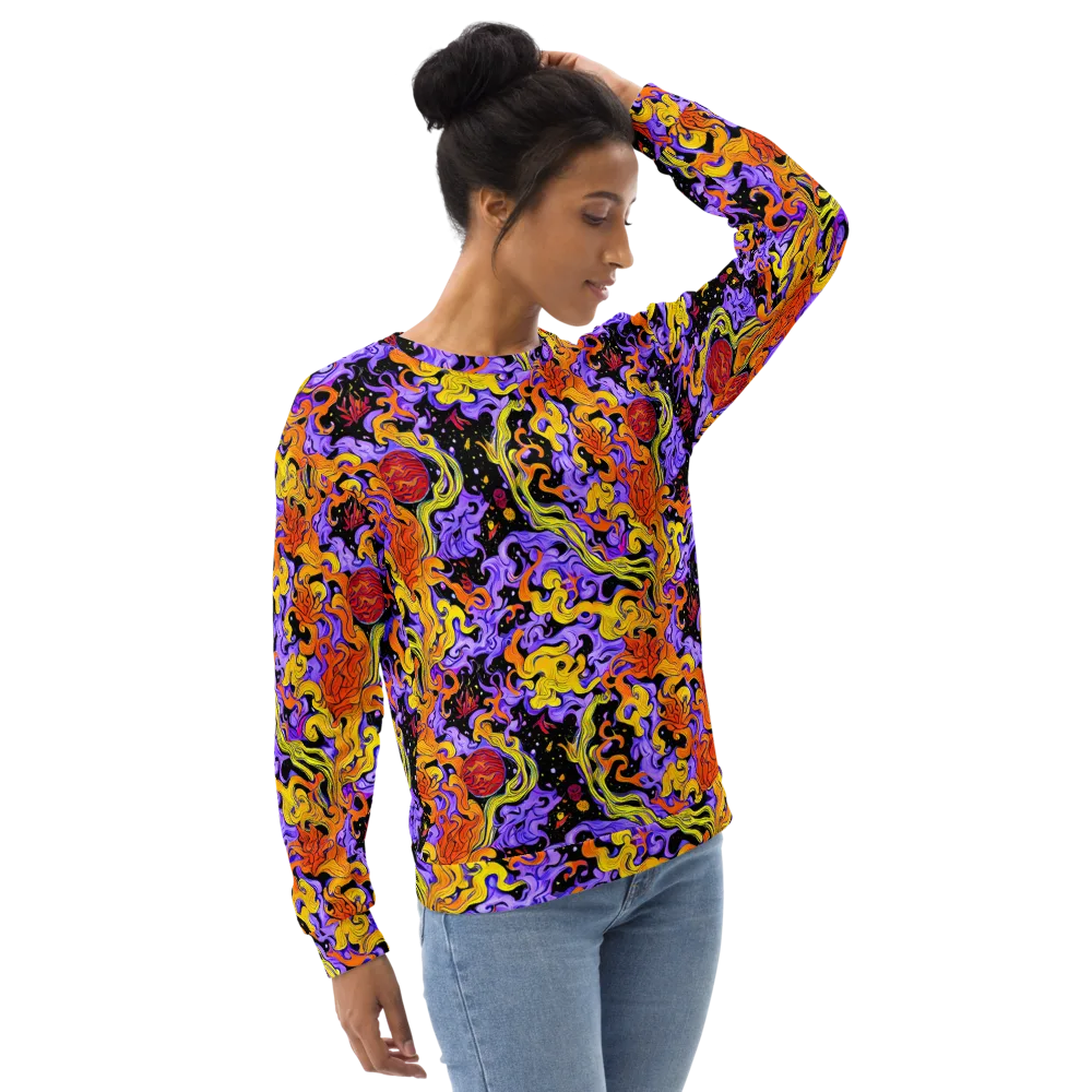 Bosschaert Swirl on Sweatshirt — Right Front
