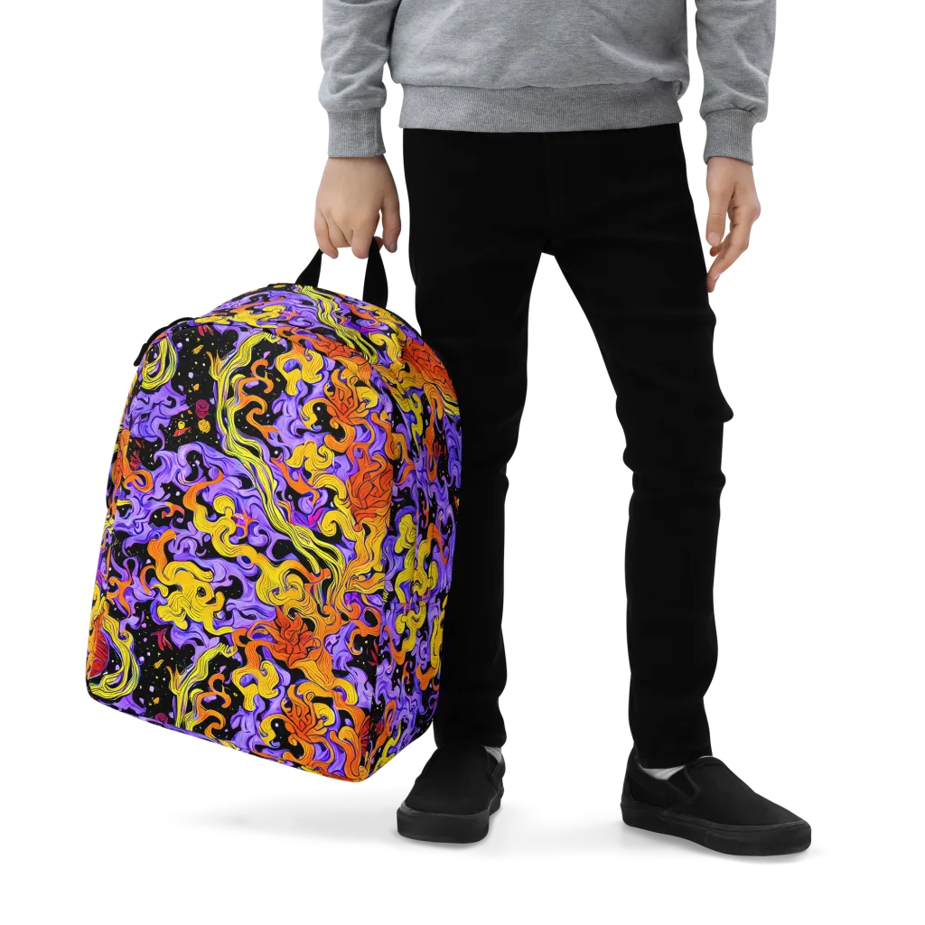 Bosschaert Swirl on Minimalist Backpack — Zoomed-in