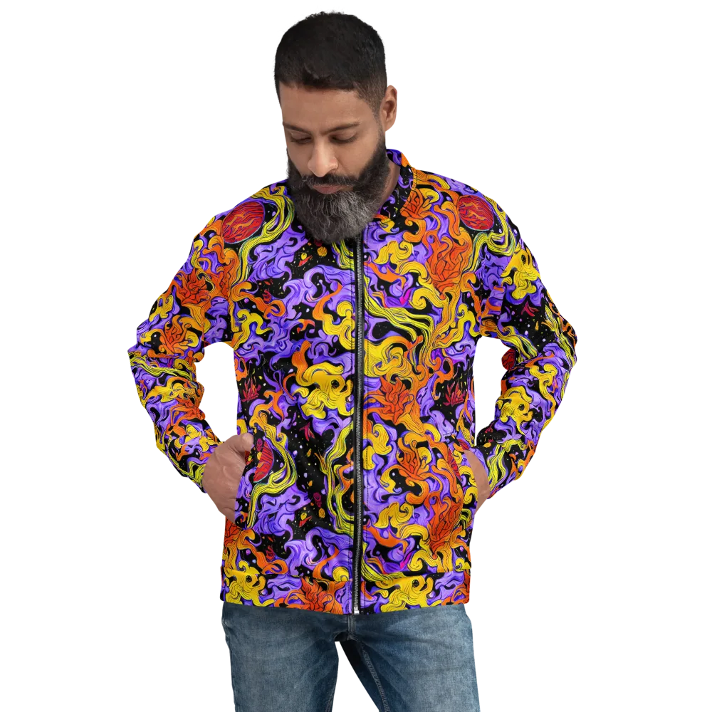 Bosschaert Swirl on Bomber Jacket — Front