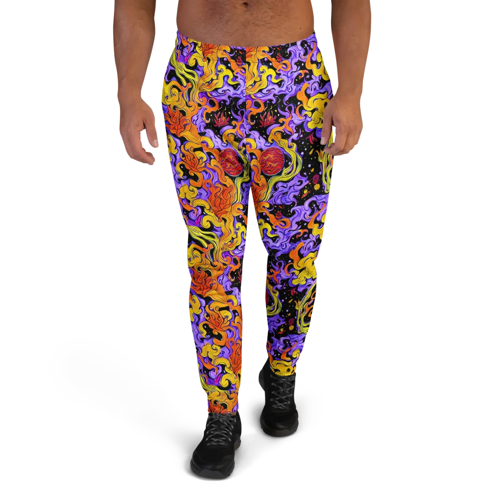 Bosschaert Swirl on Men's Joggers — Front