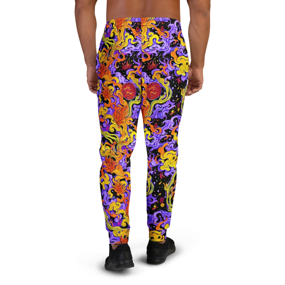 Bosschaert Swirl on Men's Joggers — Back