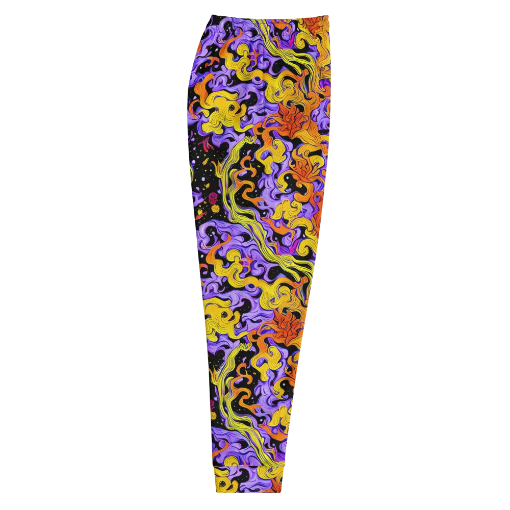 Bosschaert Swirl on Men's Joggers — Right