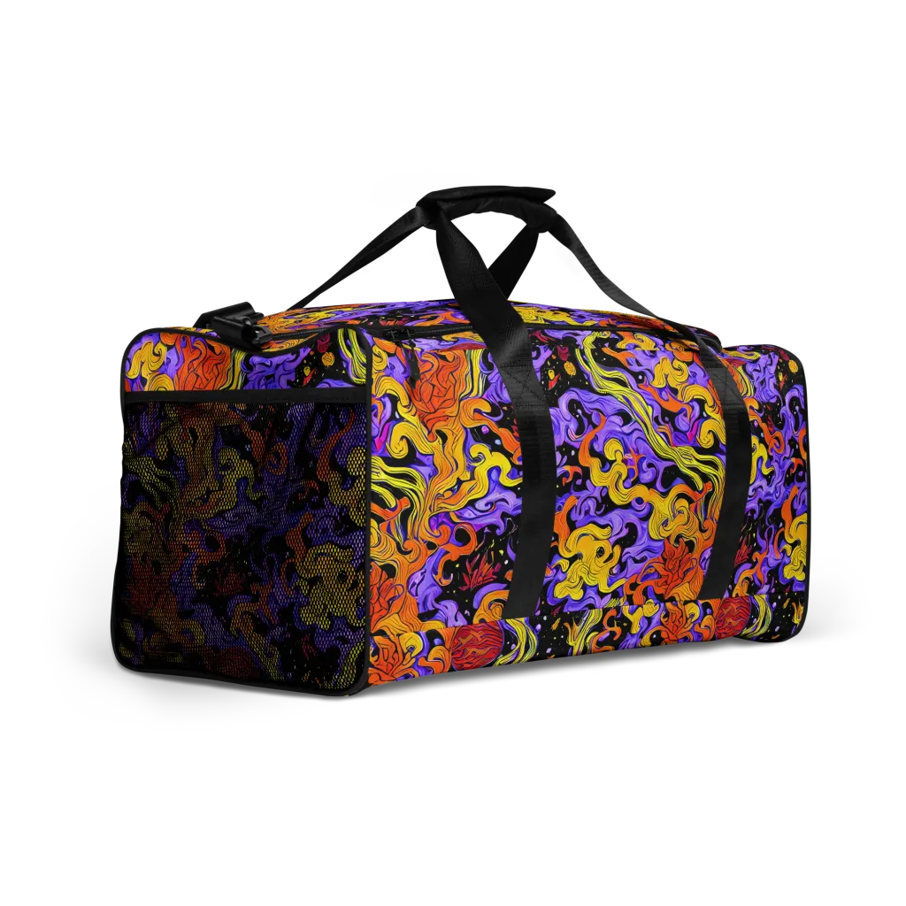 Bosschaert Swirl on Duffle Bag — Right Front