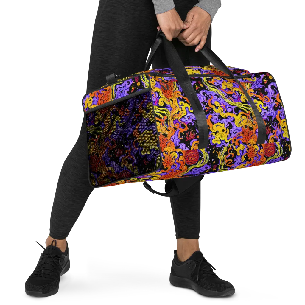 Bosschaert Swirl on Duffle Bag — Right Front
