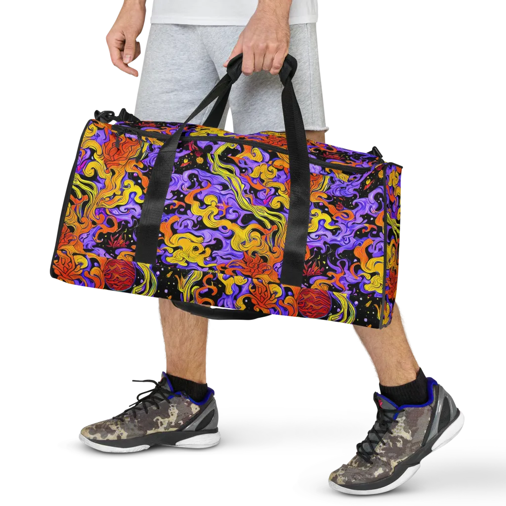 Bosschaert Swirl on Duffle Bag — Front