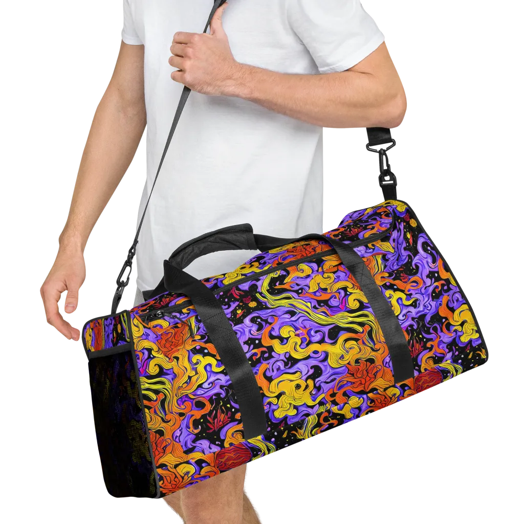 Bosschaert Swirl on Duffle Bag — Right Front