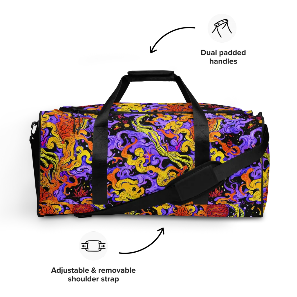 Bosschaert Swirl on Duffle Bag — Front