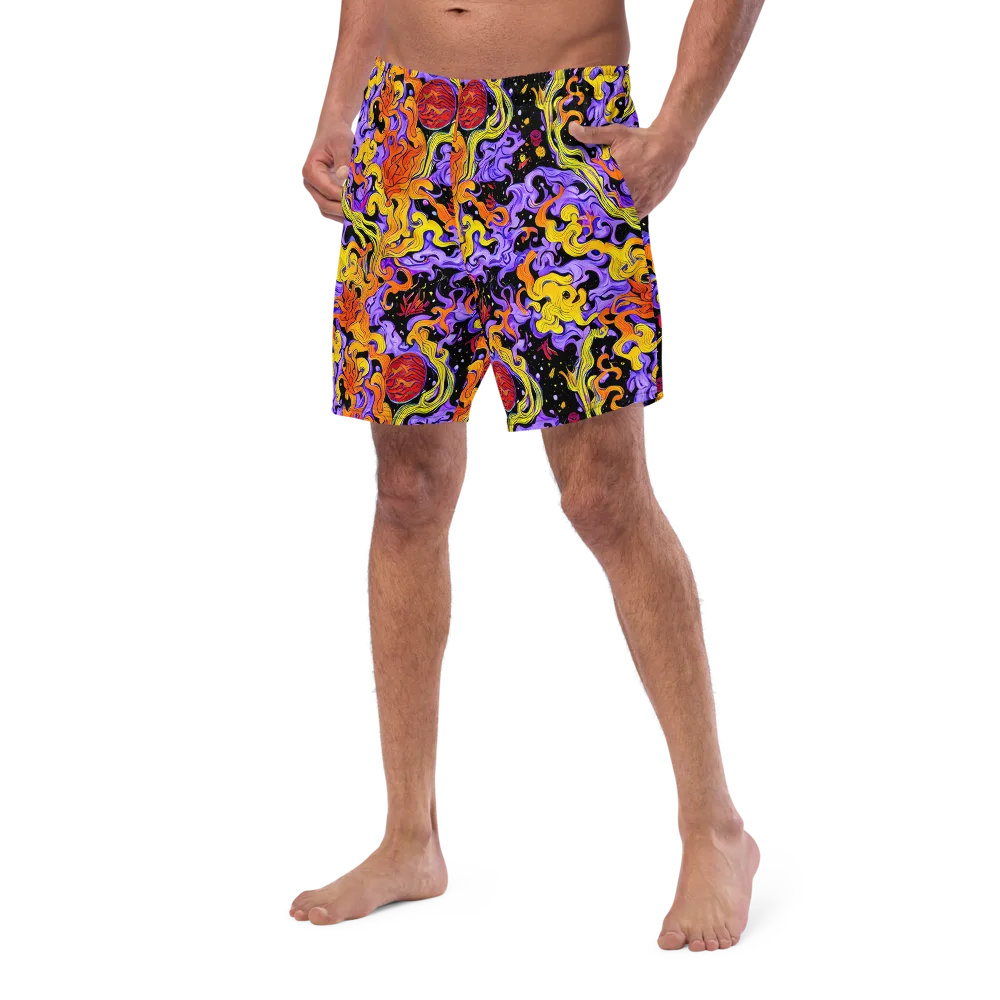 Bosschaert Swirl on Swim Trunks — Left Front