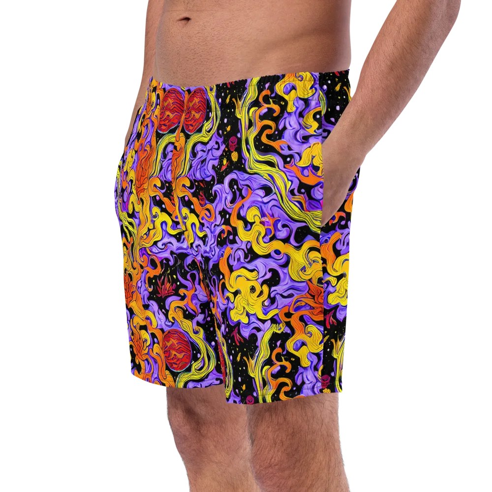 Bosschaert Swirl on Swim Trunks — Left Front