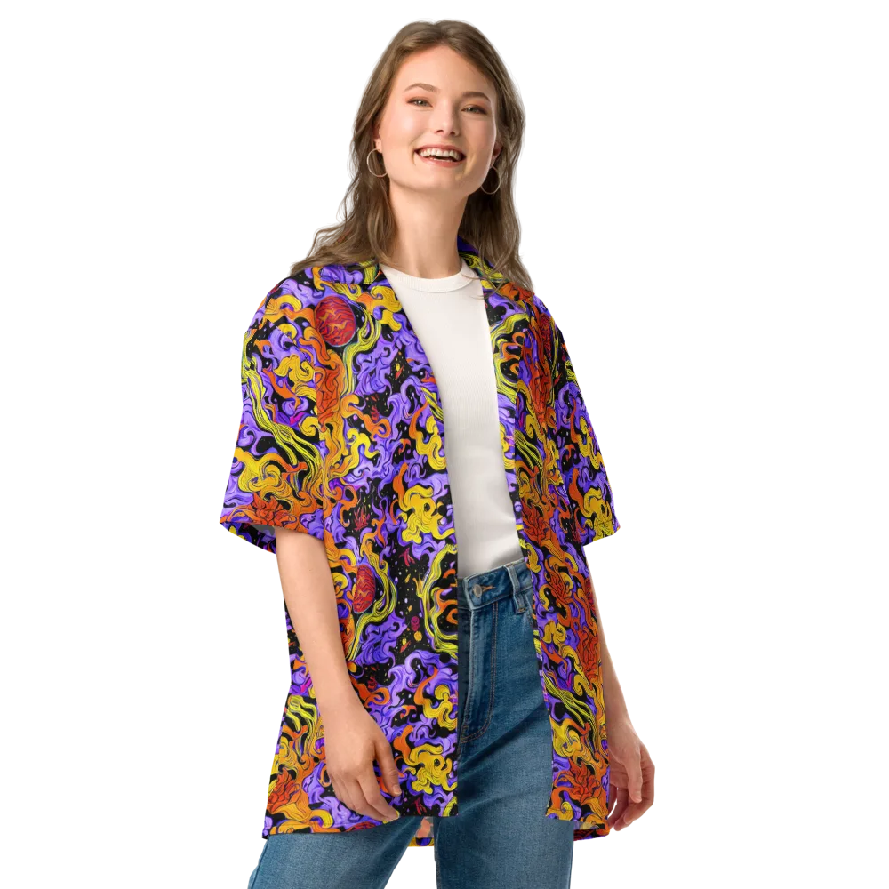 Bosschaert Swirl on Button Shirt — Front