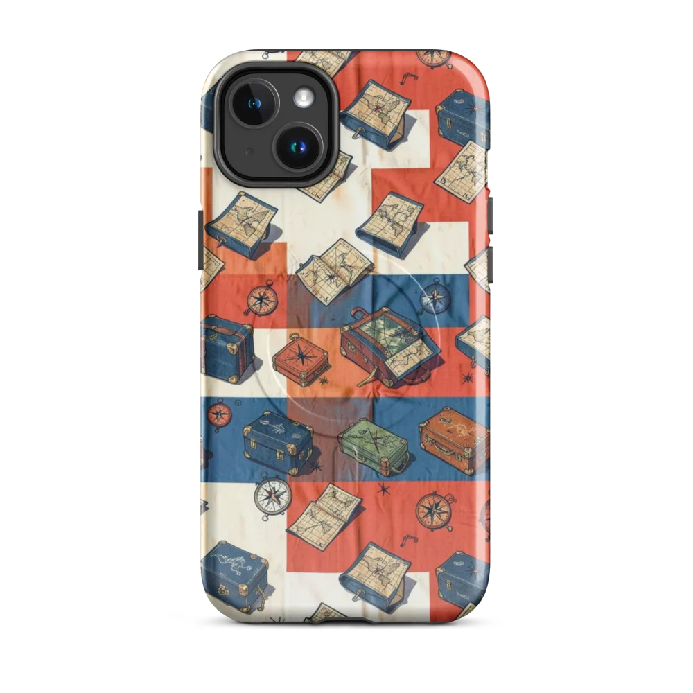 Roaming Atlas on MagSafe Tough Case for iPhone® — Front