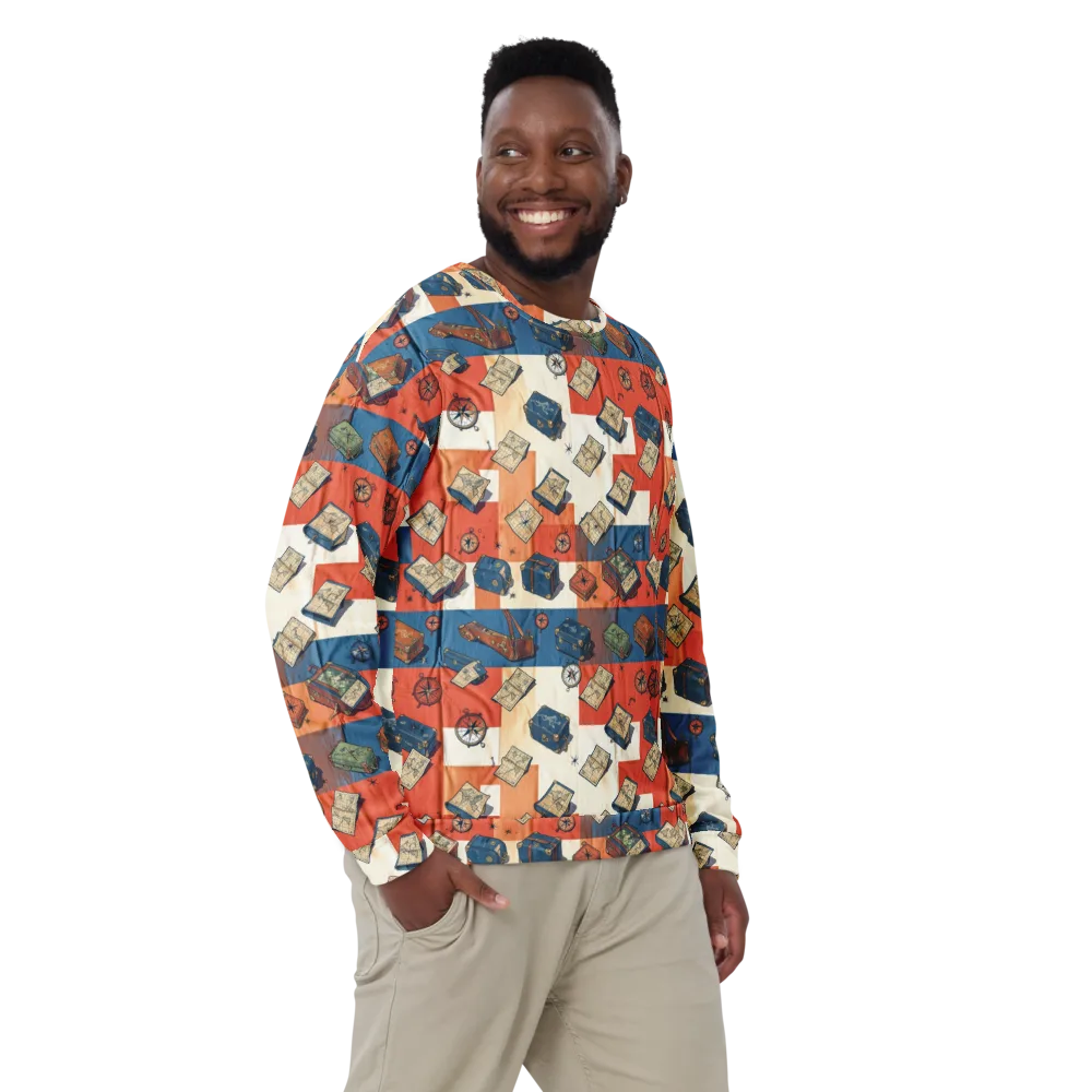 Roaming Atlas on Sweatshirt — Front