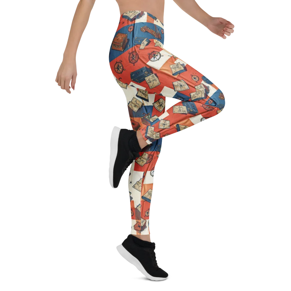 Roaming Atlas on Leggings — Right