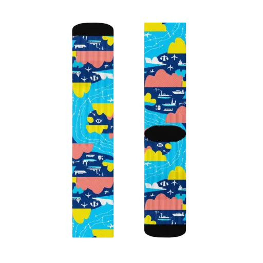 Skyway Harbor on a Socks