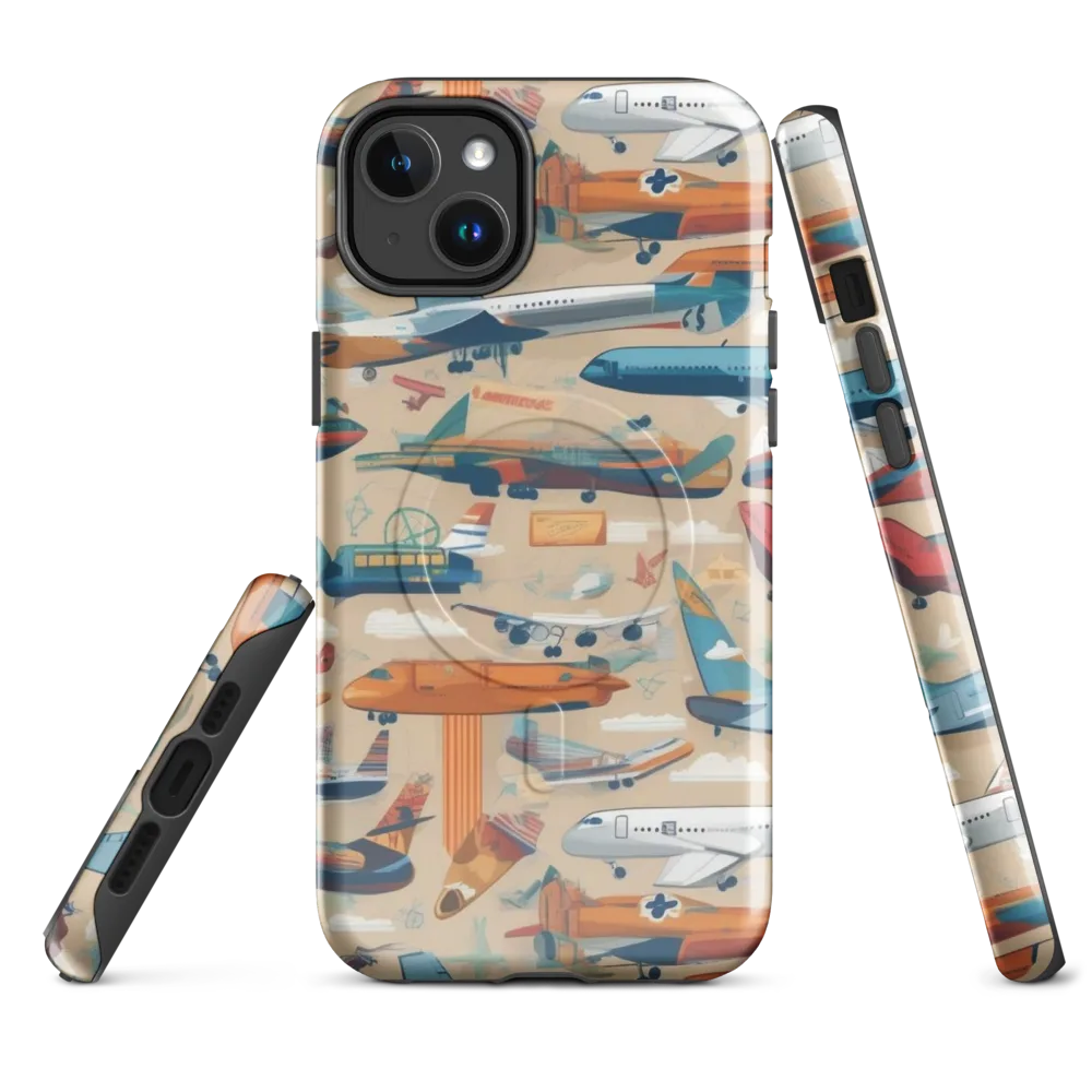 Jetstream Almanac on MagSafe Tough Case for iPhone® — Front