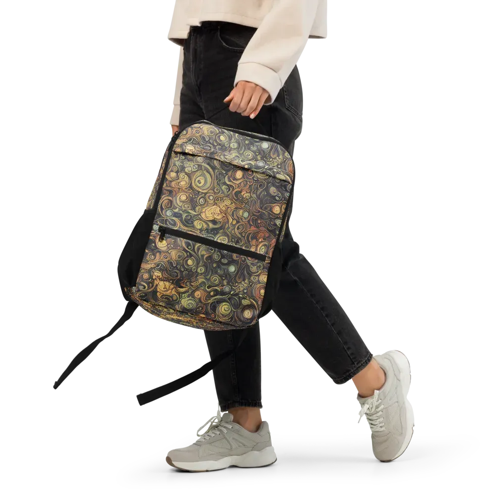 Amber Undertow on Utility Backpack — Front