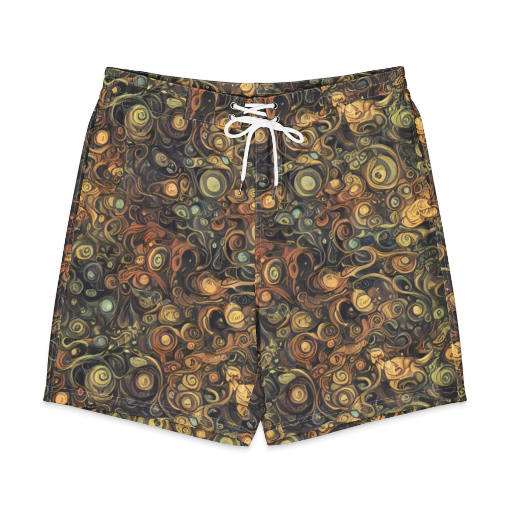 Amber Undertow on Men's Board Shorts — Front