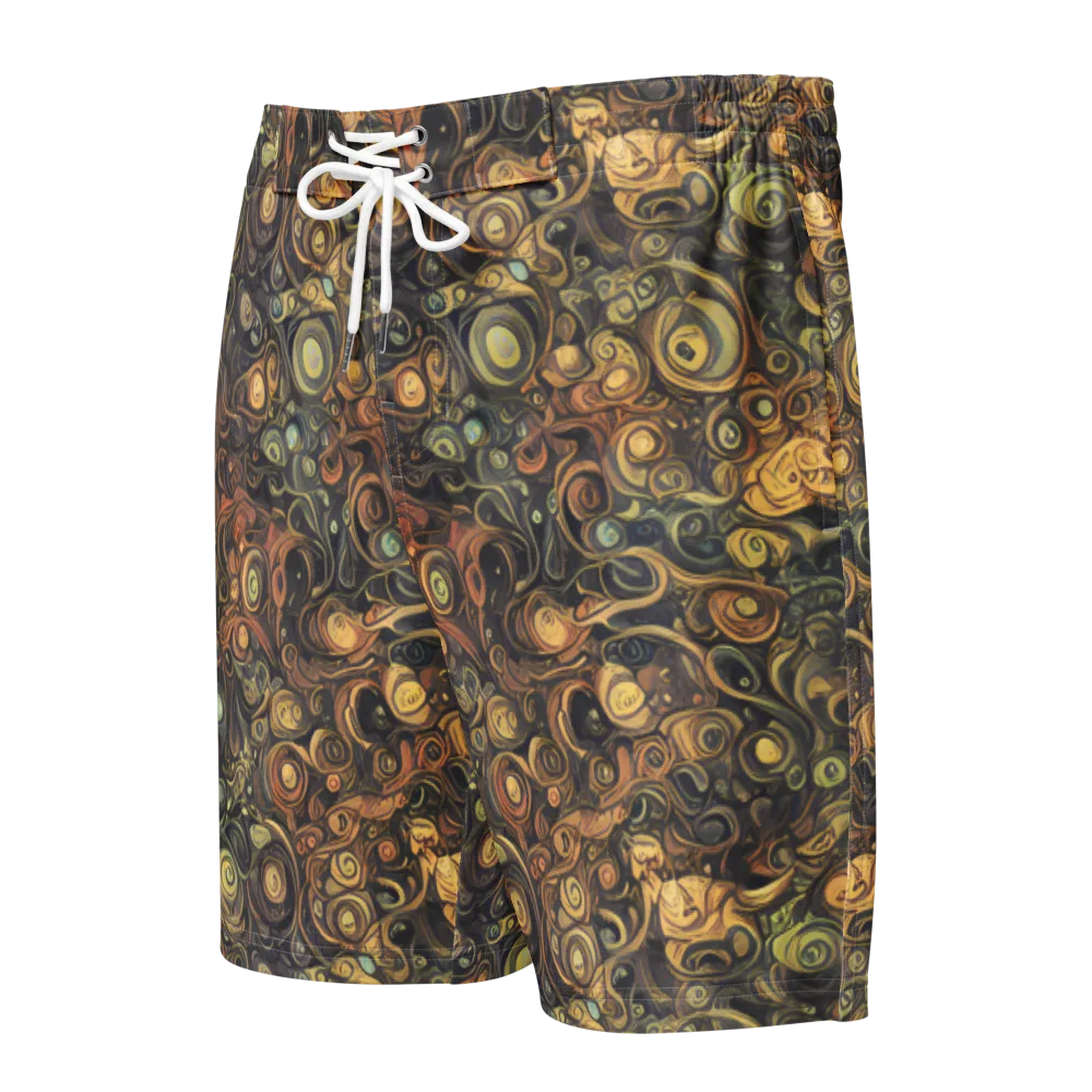 Amber Undertow on Men's Board Shorts — Front