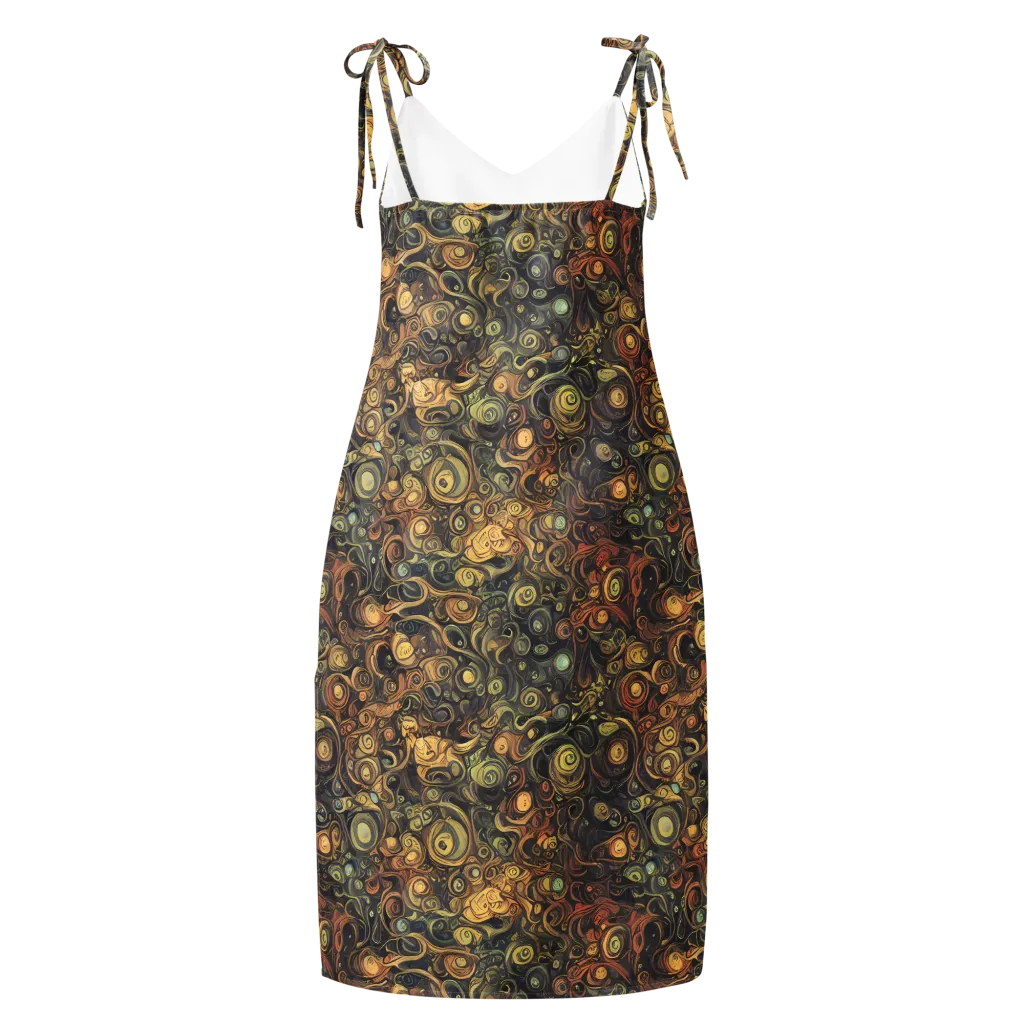 Amber Undertow on Slip Dress — Back