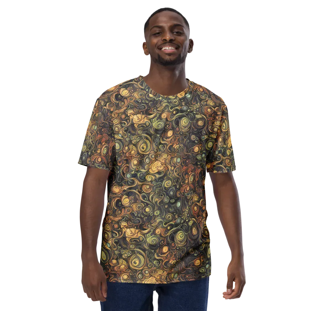 Amber Undertow on Men's Crew Neck T-Shirt — Front