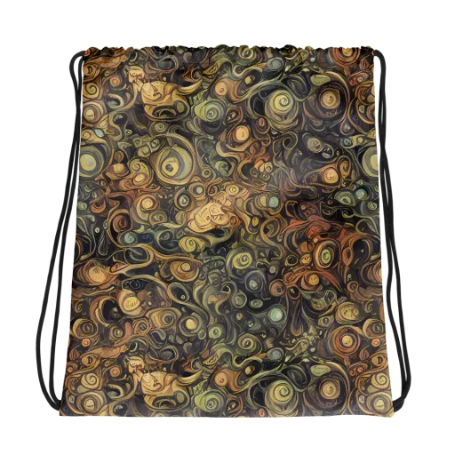 Amber Undertow on a Drawstring Bag
