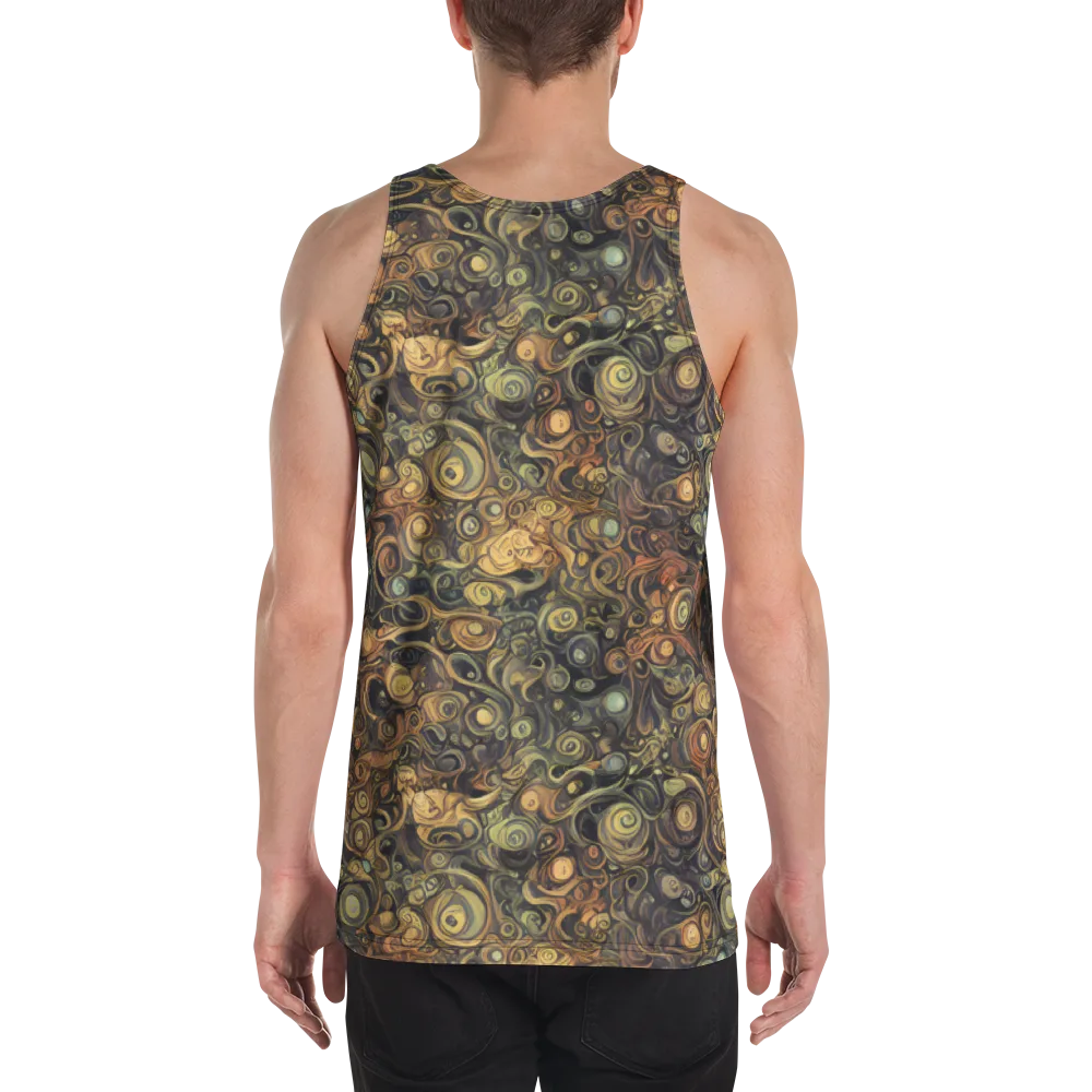 Amber Undertow on Men's Tank Top — Back