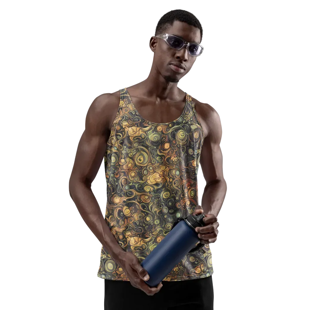 Amber Undertow on Men's Tank Top — Front