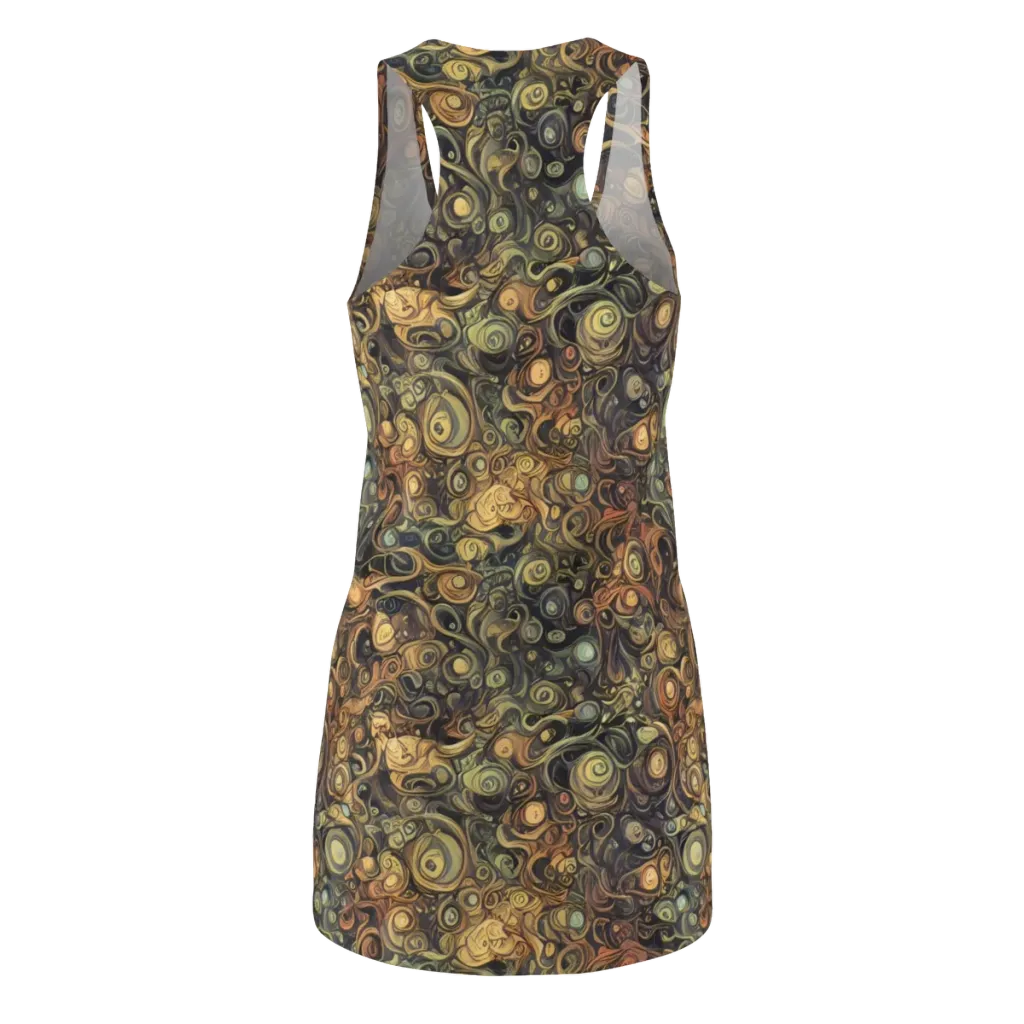 Amber Undertow on Racerback Dress — Back
