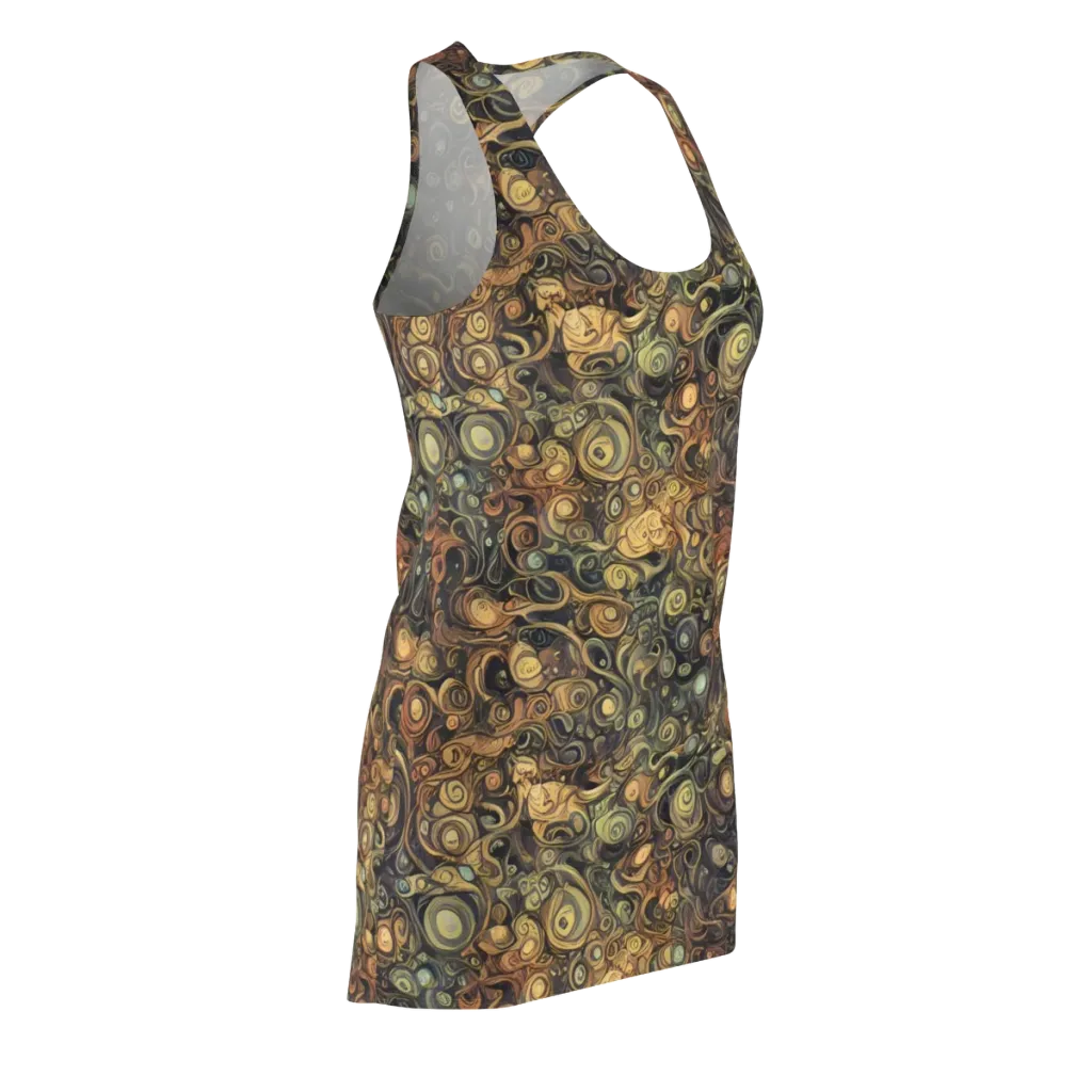 Amber Undertow on Racerback Dress — Front Side