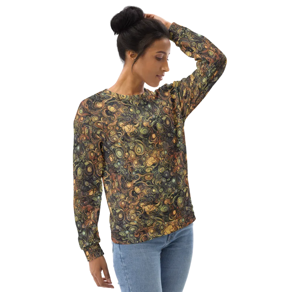 Amber Undertow on Sweatshirt — Right Front