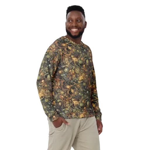 Amber Undertow on a Sweatshirt